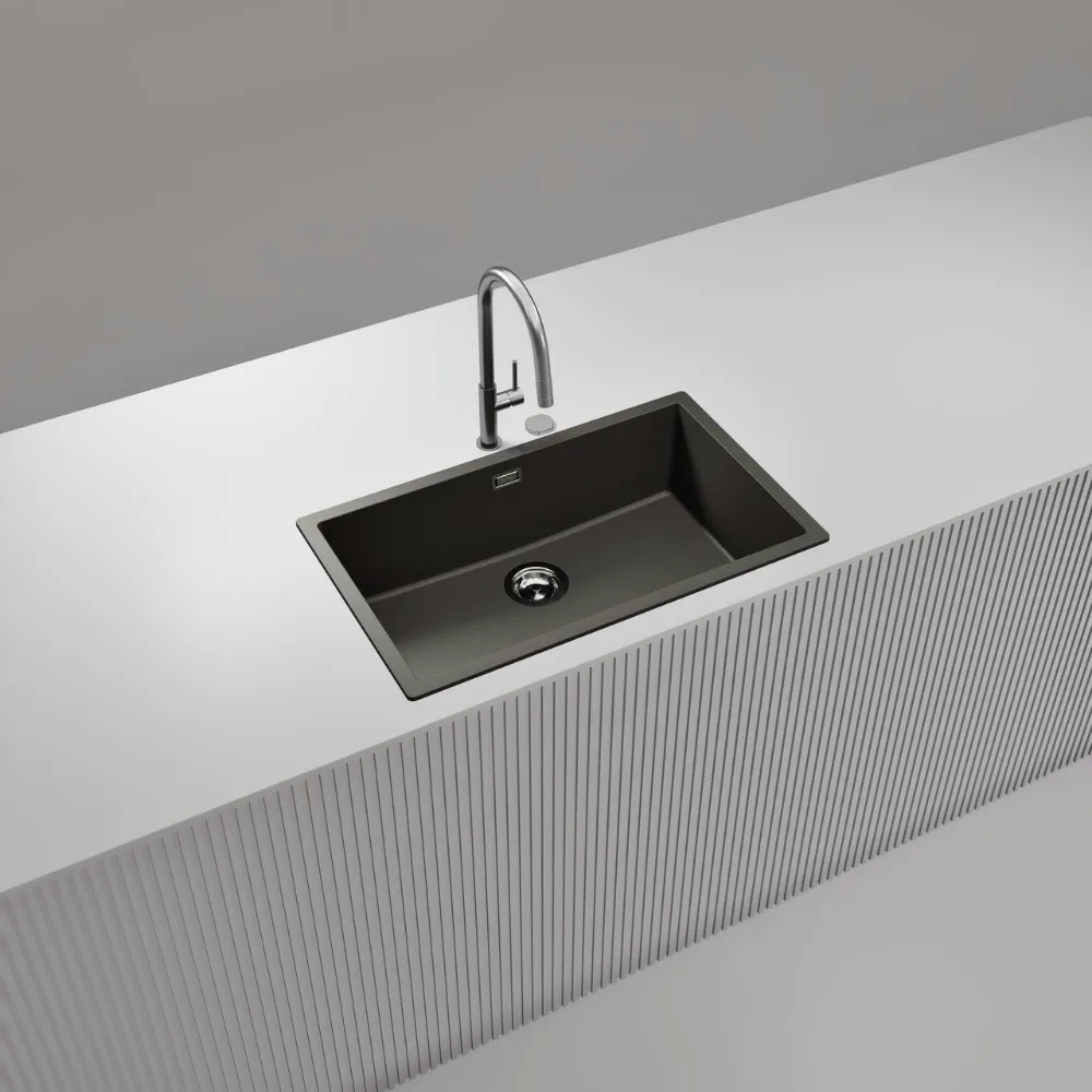 Obrázek Dřez KAIA N-100XL Silverstone horní uložení