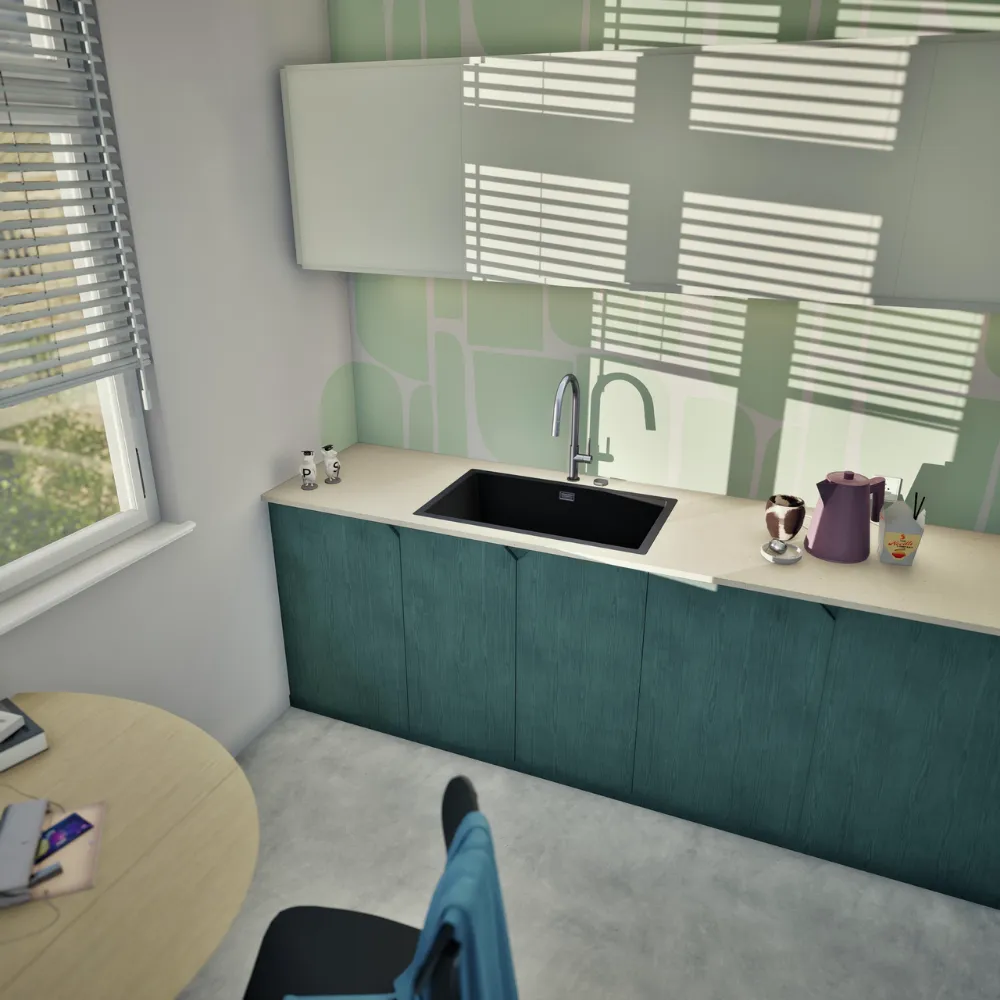 Obrázek Dřez KAIA N-100XL Puro do roviny