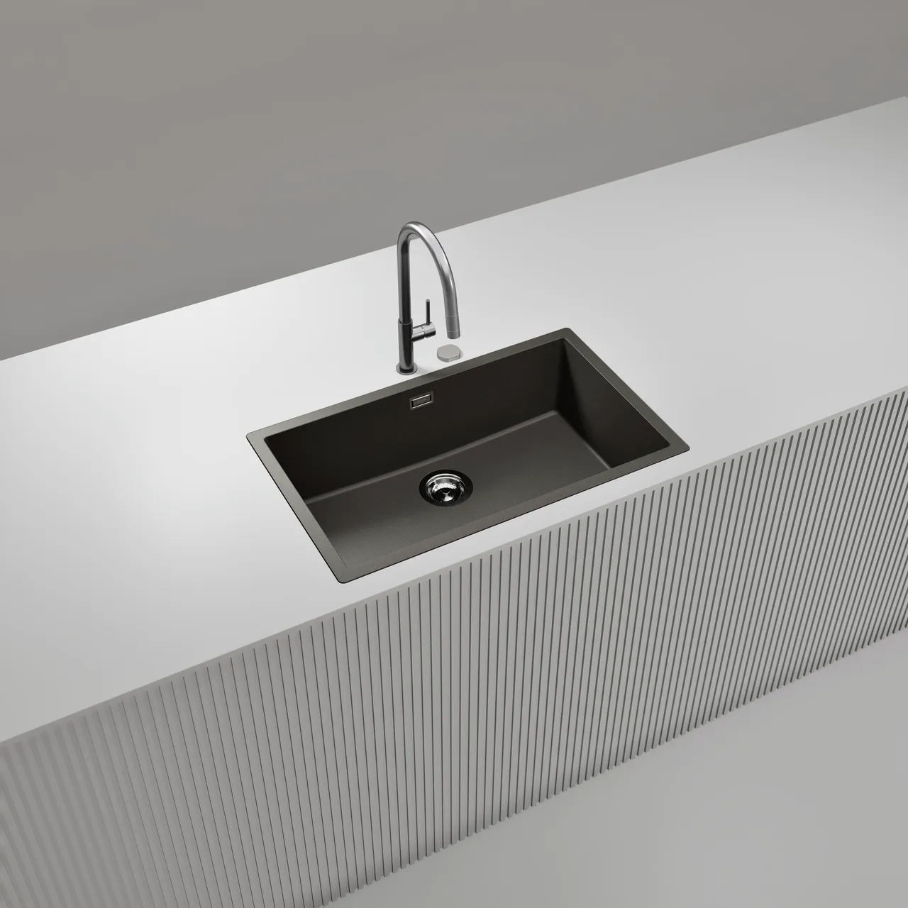 Obrázek Dřez KAIA N-100XL Silverstone do roviny