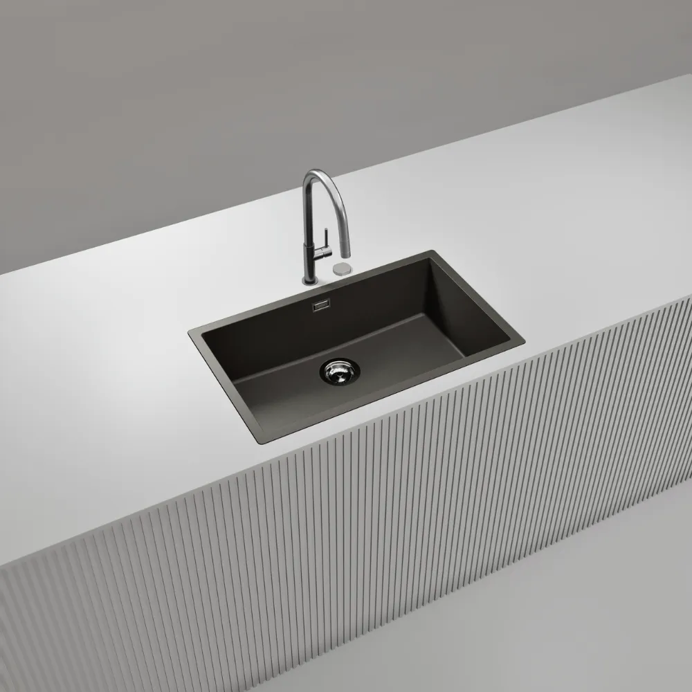 Obrázek Dřez KAIA N-100XL Silverstone do roviny