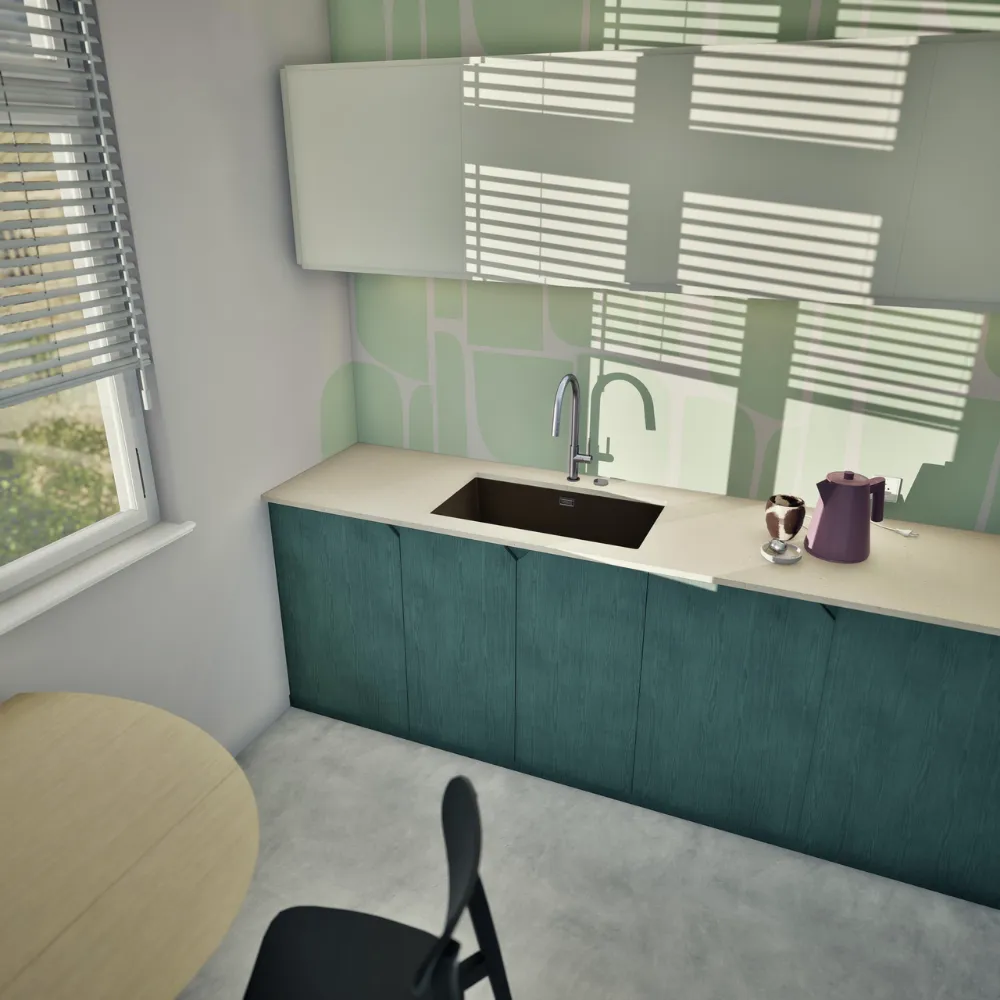 Obrázek Dřez KAIA N-100XL Bronze spodní uložení