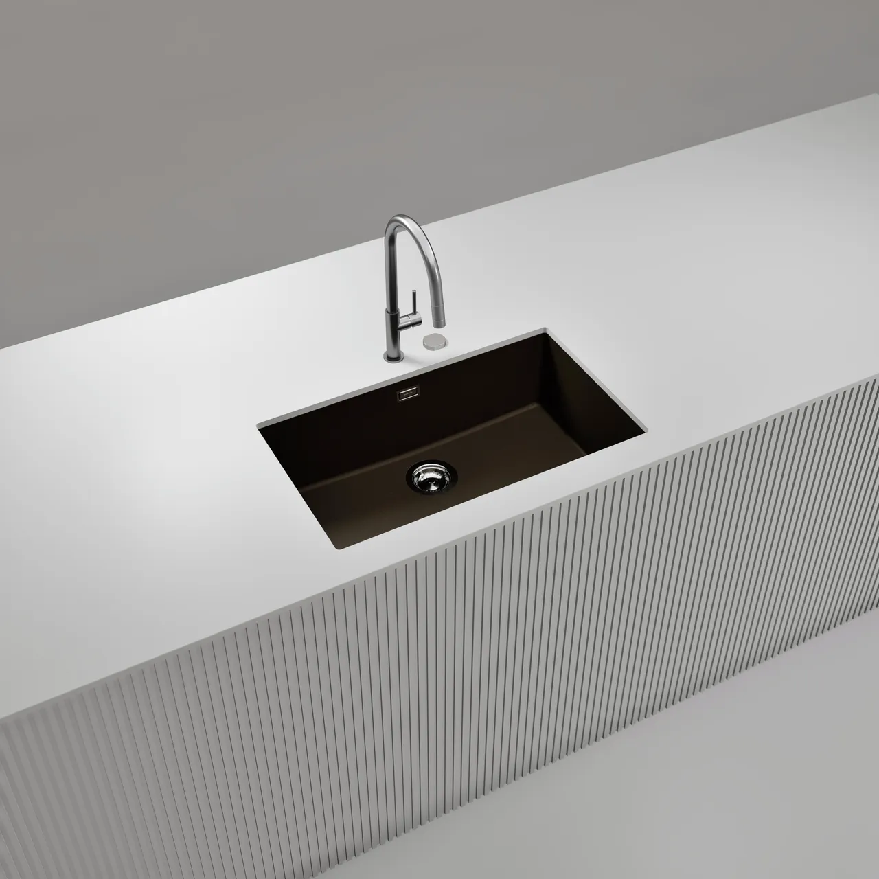 Obrázek Dřez KAIA N-100XL Bronze spodní uložení