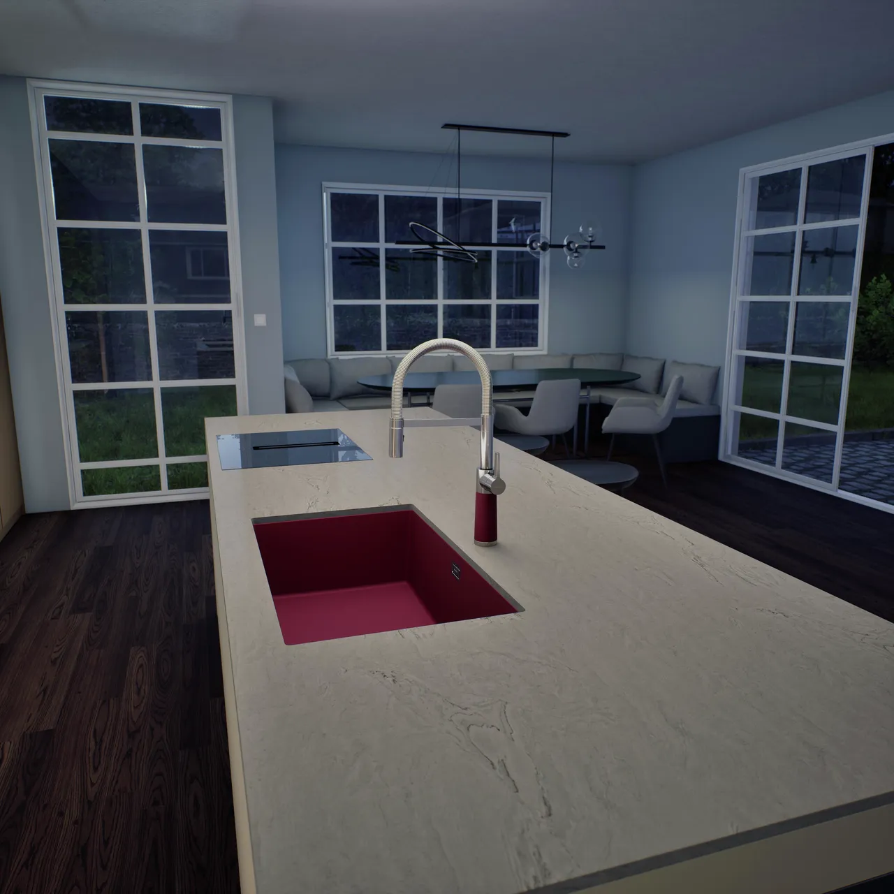 Obrázek Dřez KAIA N-100XL Berry spodní uložení