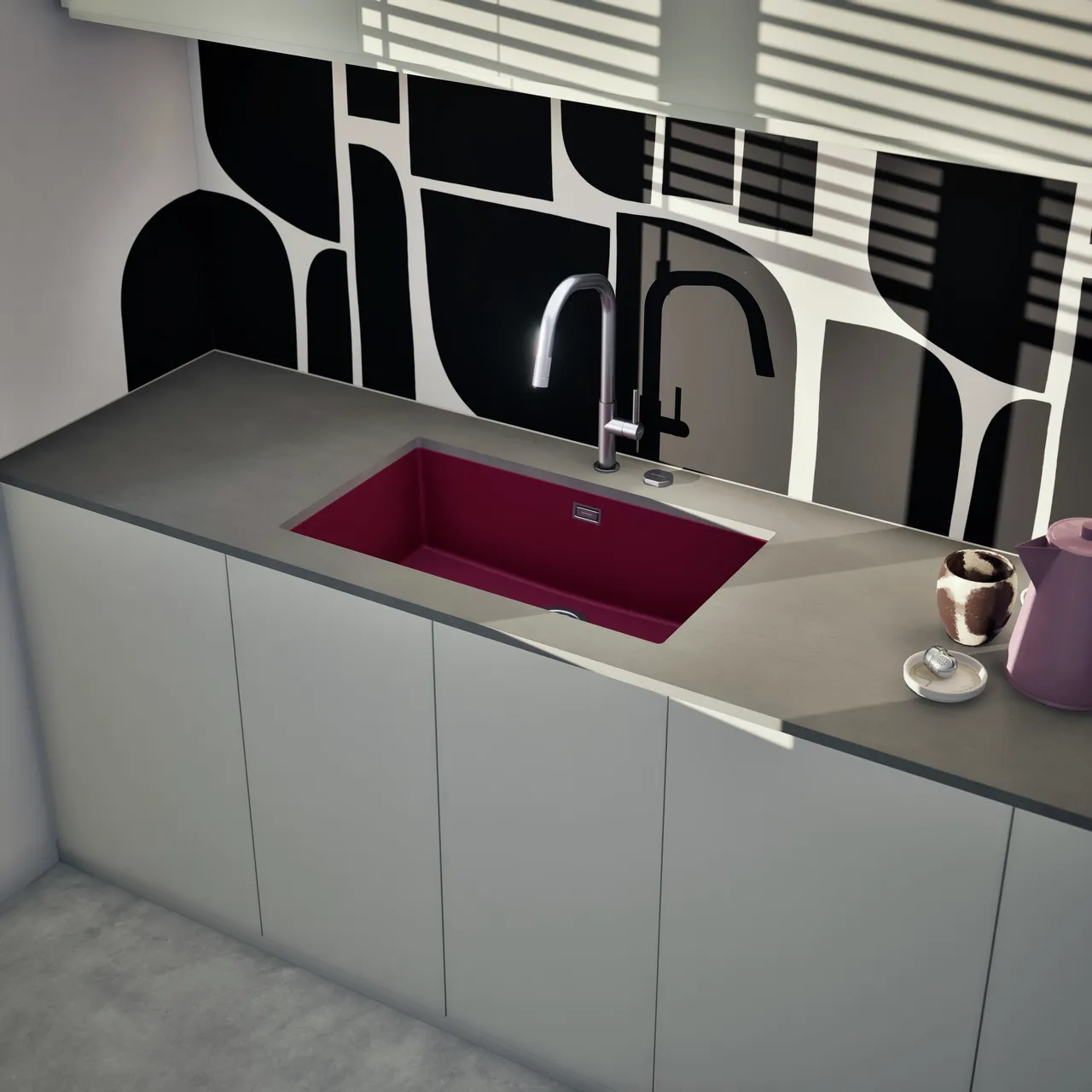 Obrázek Dřez KAIA N-100XL Berry spodní uložení