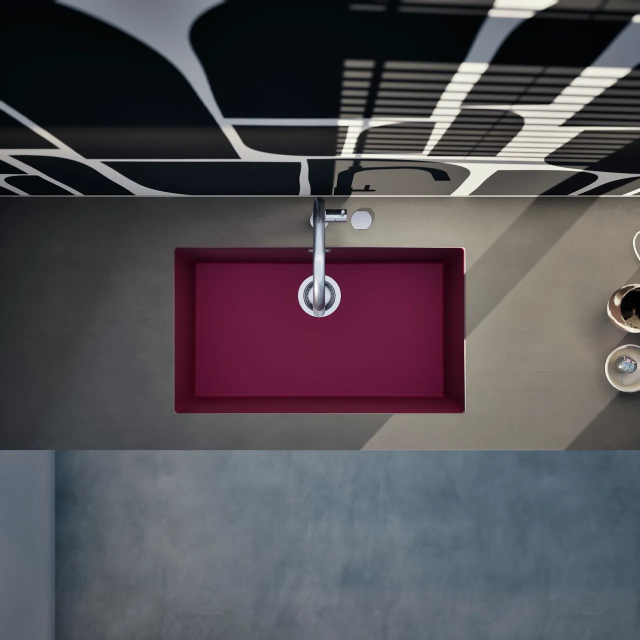 Obrázek Dřez KAIA N-100XL Berry spodní uložení