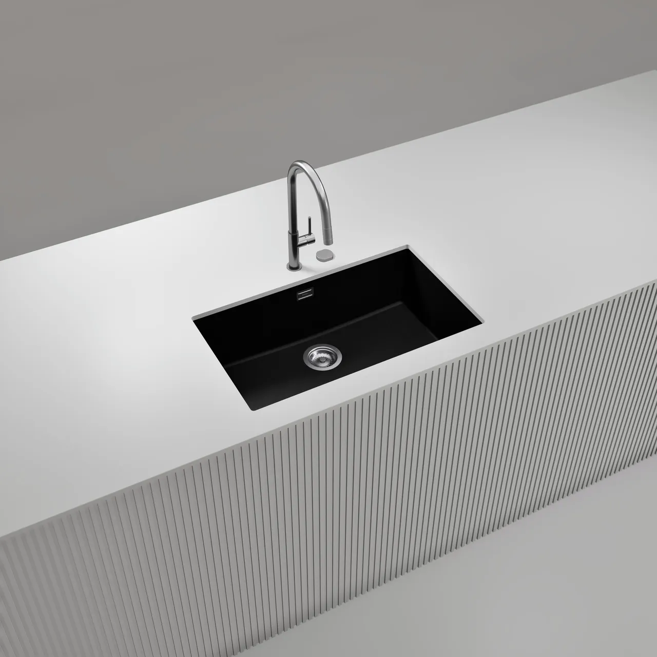 Obrázek Dřez KAIA N-100XL Magma spodní uložení