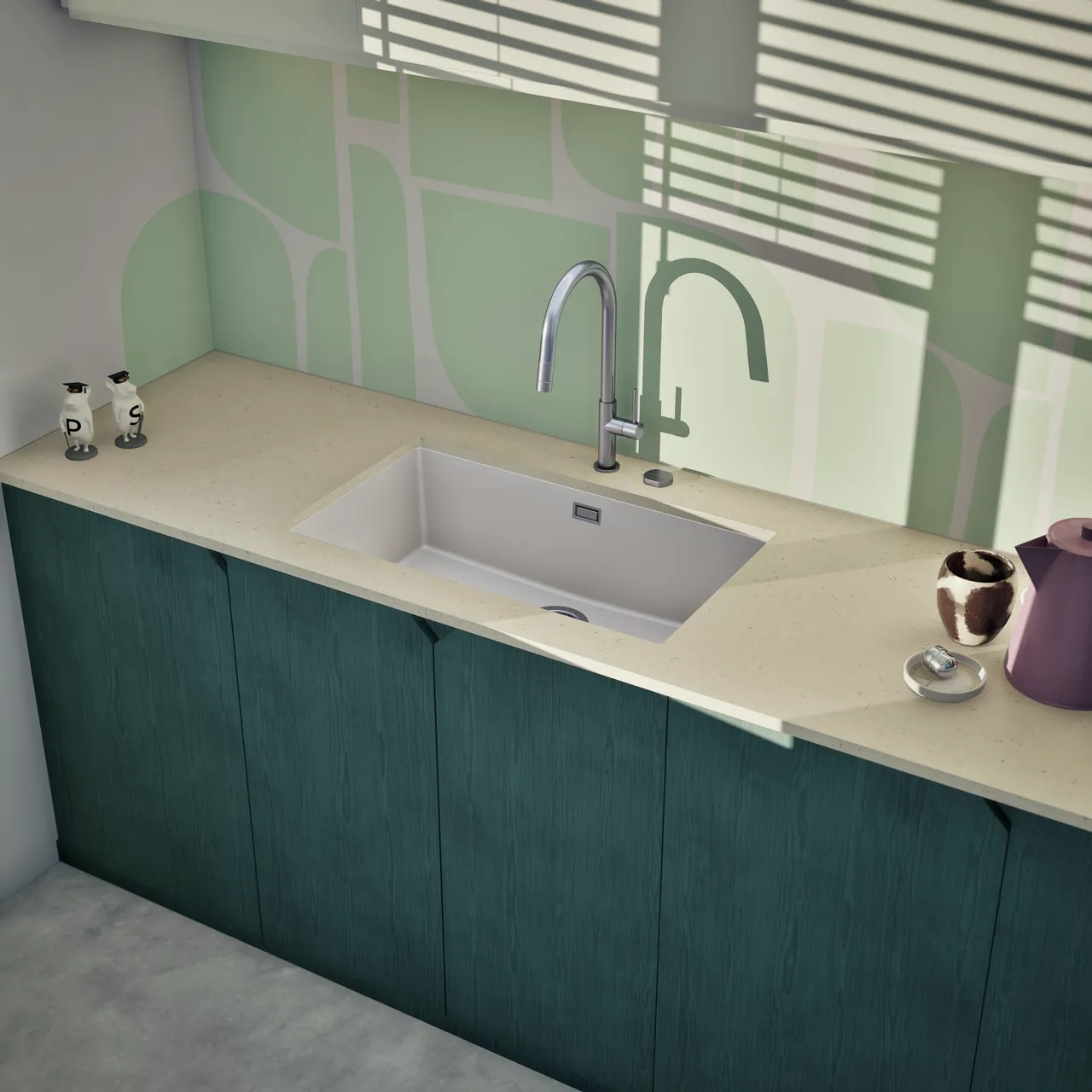 Obrázek Dřez KAIA N-100XL Polaris spodní uložení