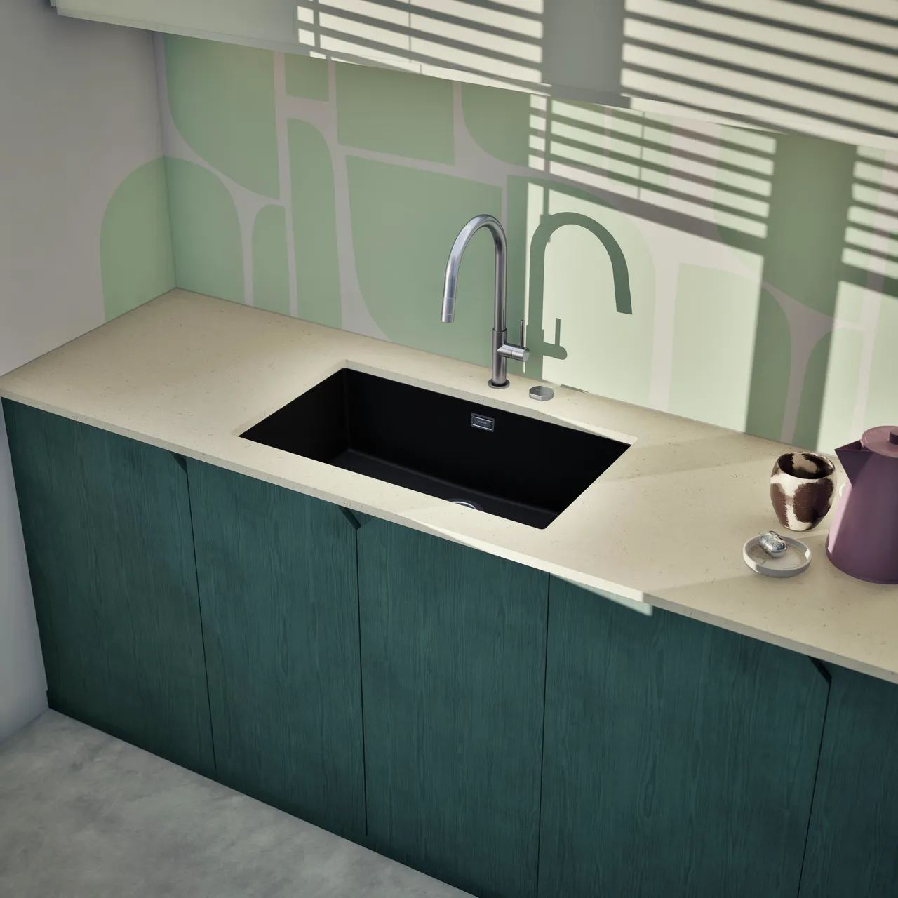 Obrázek Dřez KAIA N-100XL Puro spodní uložení