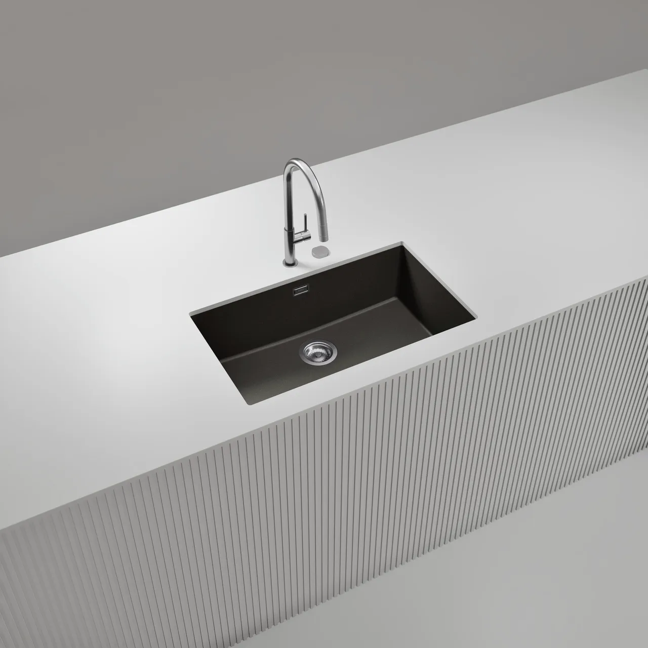 Obrázek Dřez KAIA N-100XL Silverstone spodní uložení