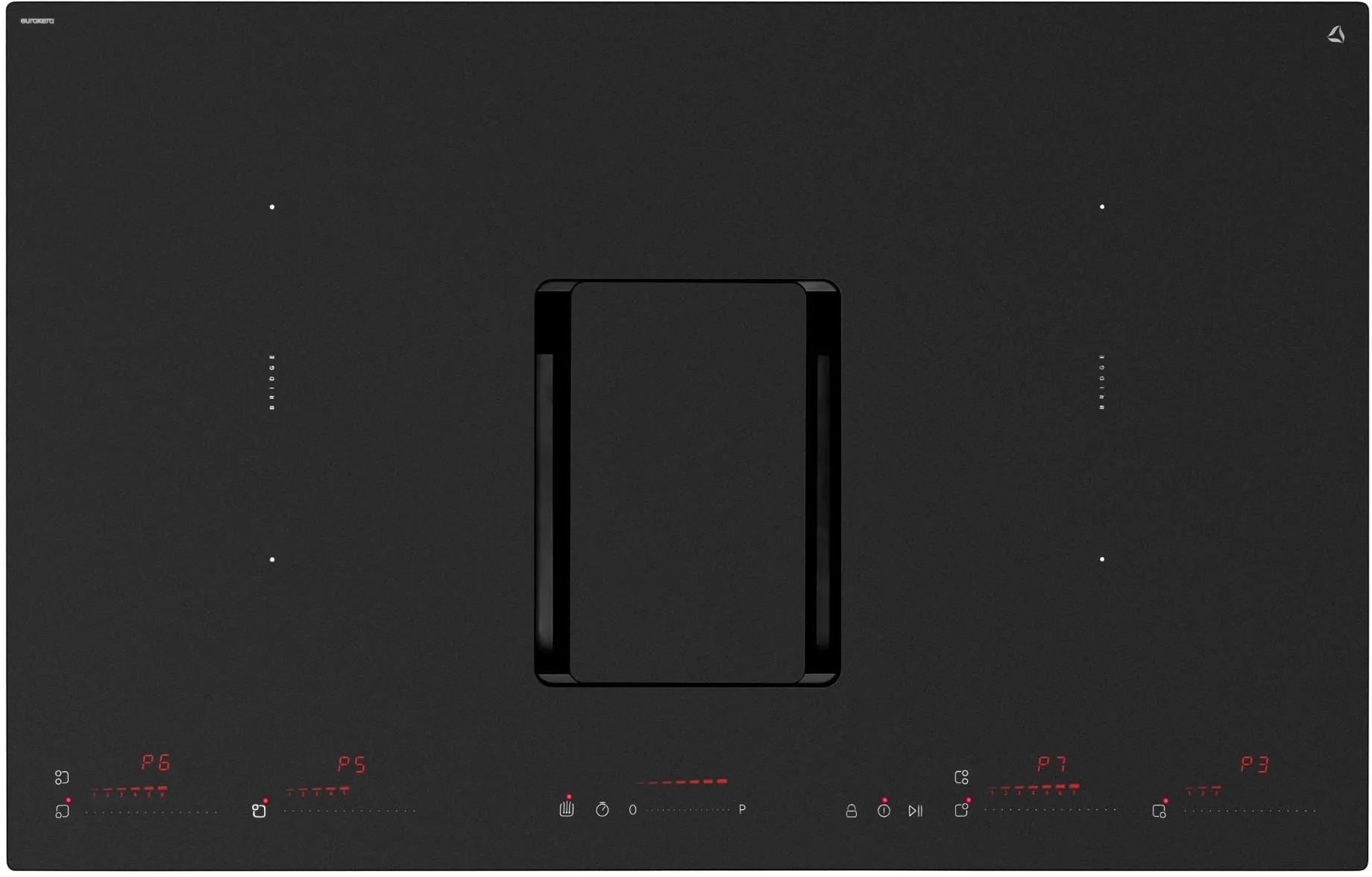 Obrázek Deska indukční s integrovaným odsavačem CDB8303M WizardMatte 83