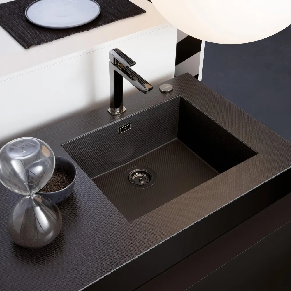 Obrázek Viditelné části v barevném provedení Gunmetal brushed / 400075GUB