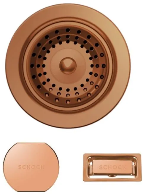 Obrázek Viditelné části v barevném provedení Copper brushed / 400055COB