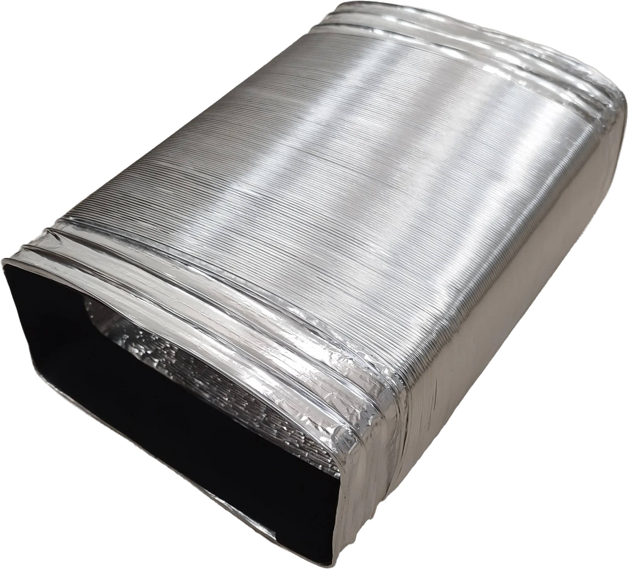 Obrázek Flex potrubí KVSD112, 190x75 mm, hliník, 0,3-2 m