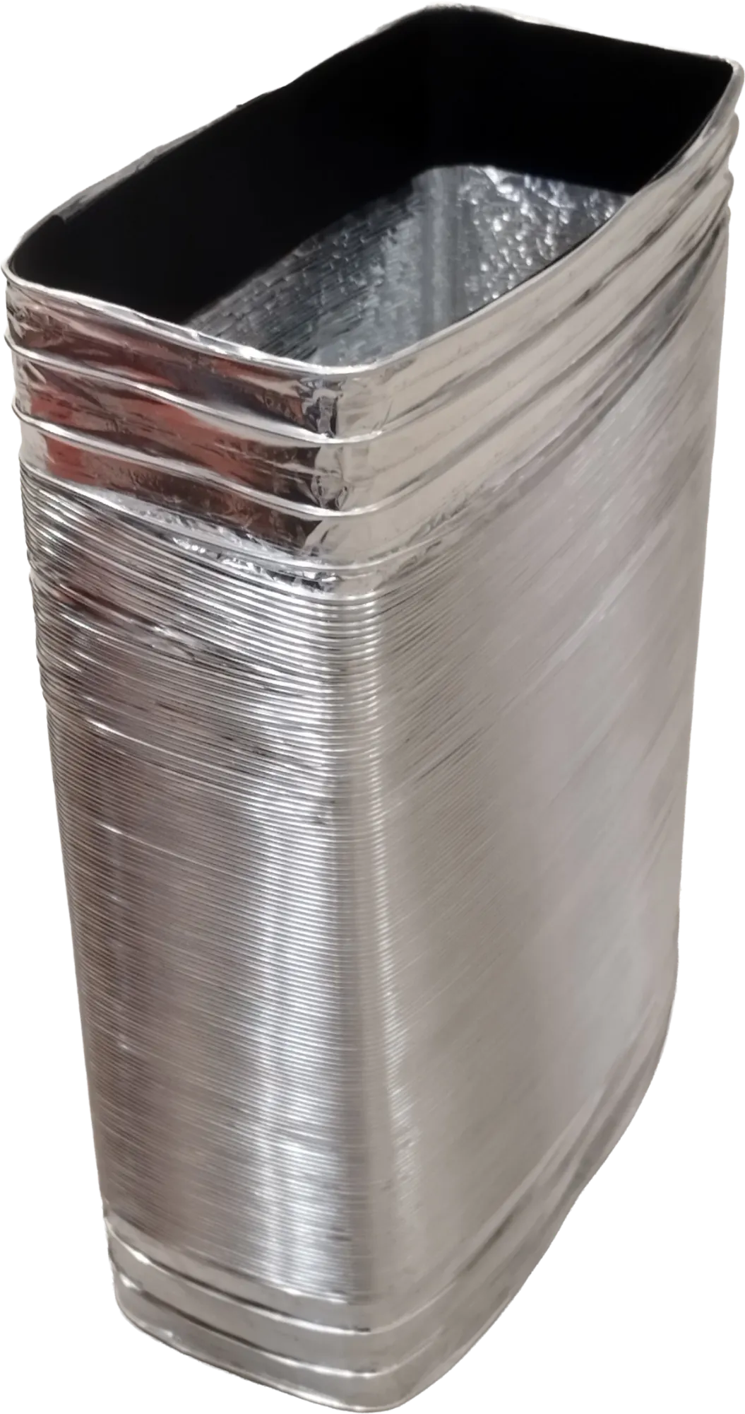 Obrázek Flex potrubí KVSD112, 190x75 mm, hliník, 0,3-2 m