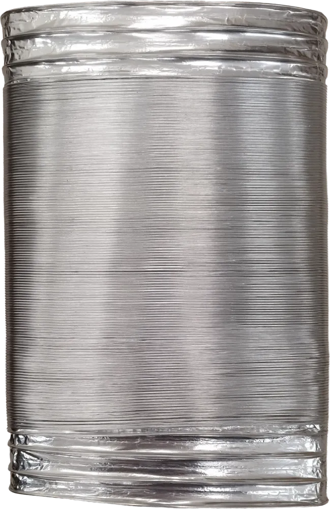 Obrázek Flex potrubí KVSD112, 190x75 mm, hliník, 0,3-2 m