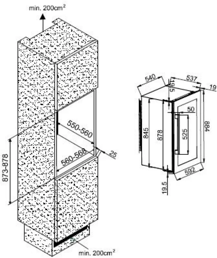 Obrázek Vinotéka AVI88F2